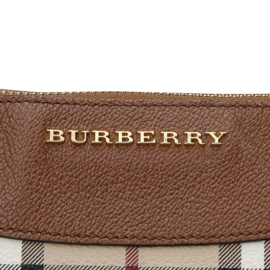 BURBERRY(USED)헤이마켓 체크 PVC 크로스백