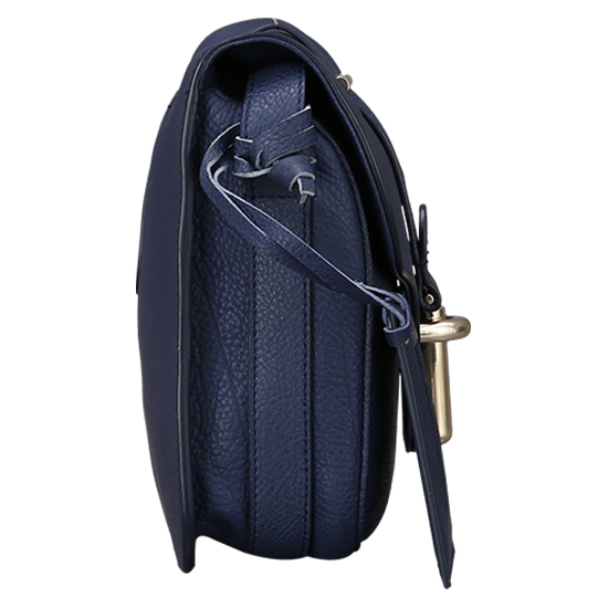 BALENCIAGA(USED)블루 레더 슬링 숄더백
