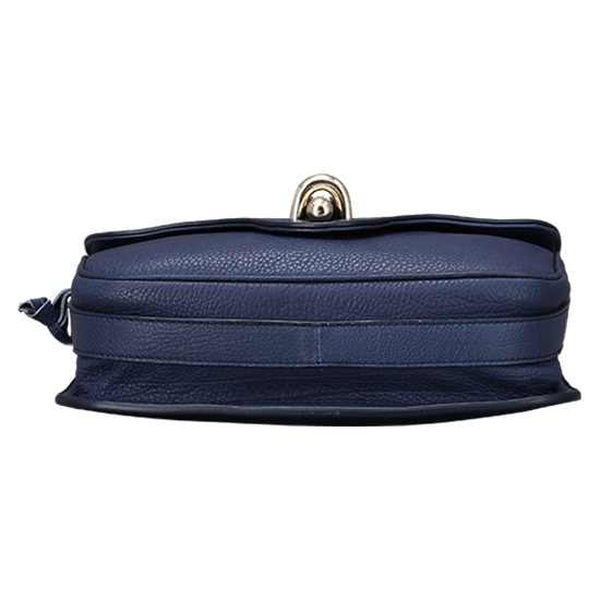 BALENCIAGA(USED)블루 레더 슬링 숄더백