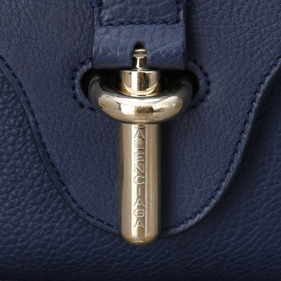 BALENCIAGA(USED)블루 레더 슬링 숄더백