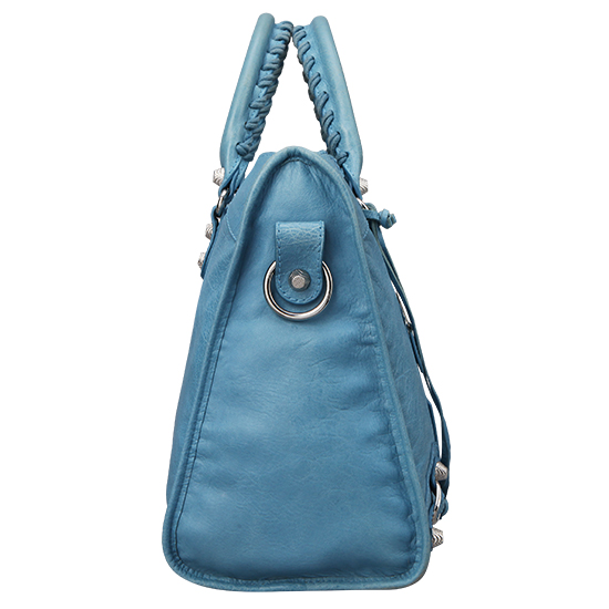 BALENCIAGA(USED)자이언트 시티 블루 토트백