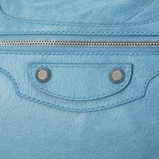 BALENCIAGA(USED)자이언트 시티 블루 토트백