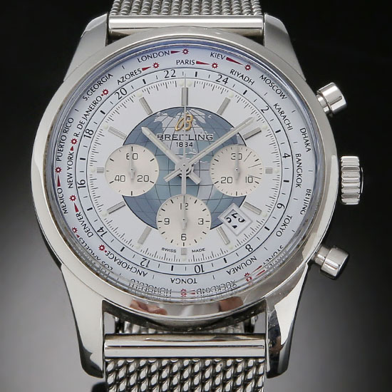 BREITLING(USED)트렌스오션 유니타임 AB0510
