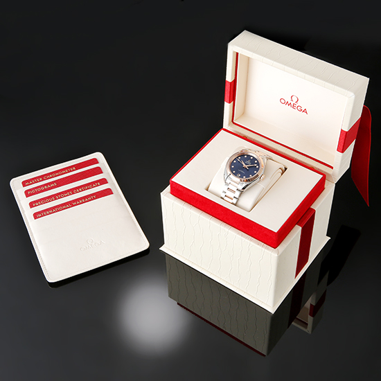 OMEGA(USED)씨마스터 아쿠아테라 콤비