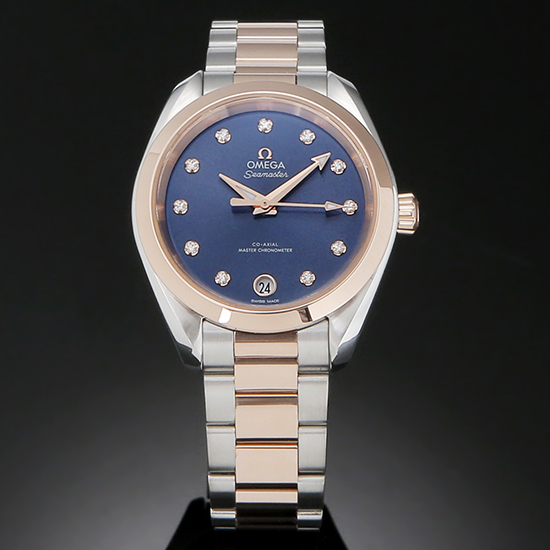 OMEGA(USED)씨마스터 아쿠아테라 콤비