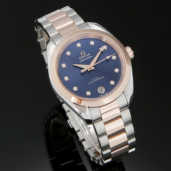 OMEGA(USED)씨마스터 아쿠아테라 콤비