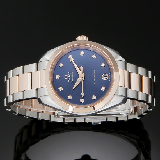OMEGA(USED)씨마스터 아쿠아테라 콤비