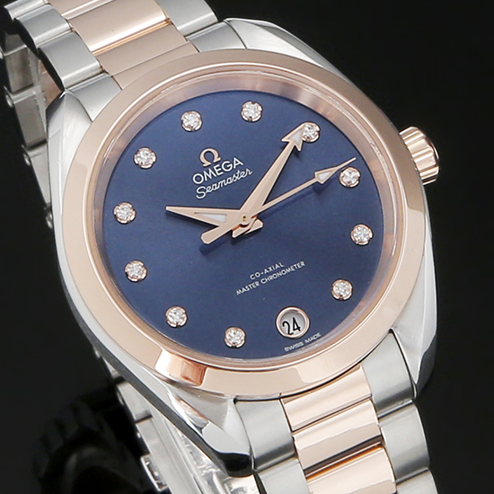 OMEGA(USED)씨마스터 아쿠아테라 콤비