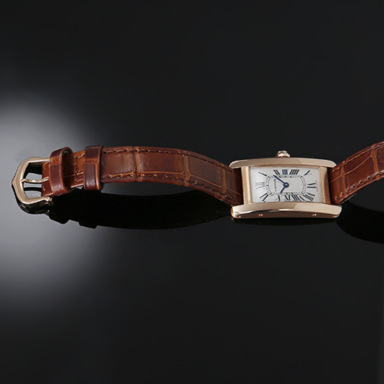 CARTIER(USED) 아메리칸 탱크 S