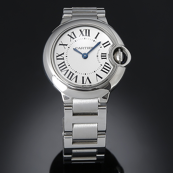 CARTIER(USED) 발롱블루 스틸 28