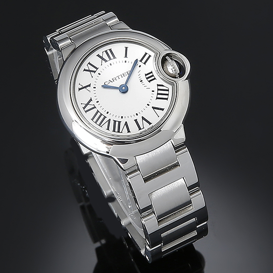 CARTIER(USED) 발롱블루 스틸 28