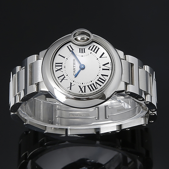 CARTIER(USED) 발롱블루 스틸 28