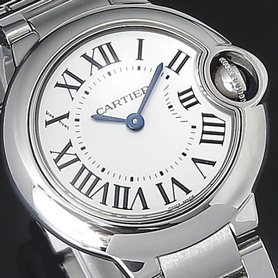 CARTIER(USED) 발롱블루 스틸 28
