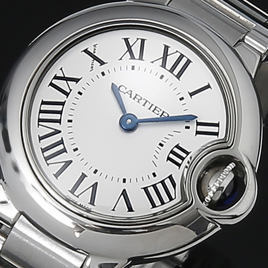CARTIER(USED) 발롱블루 스틸 28