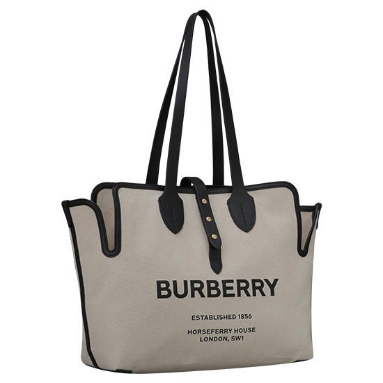 BURBERRY(USED)코튼 로고프린팅 쇼퍼