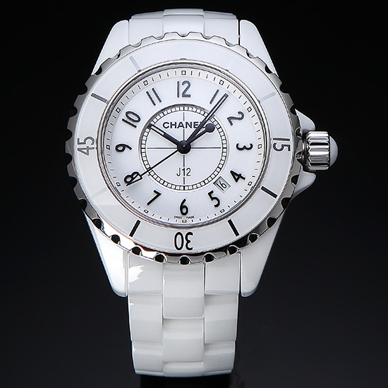CHANEL(USED) 샤넬 J12 화이트 세라믹 H0968