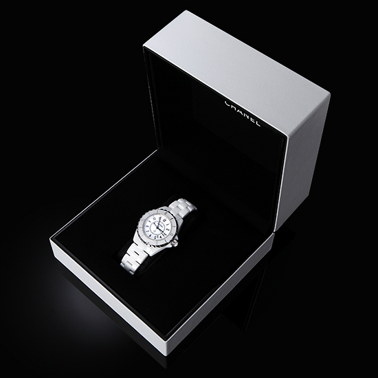 CHANEL(USED) 샤넬 J12 화이트 세라믹 H0968