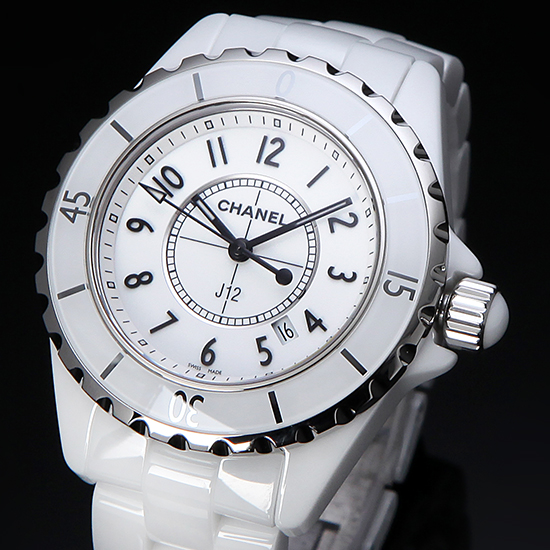 CHANEL(USED) 샤넬 J12 화이트 세라믹 H0968