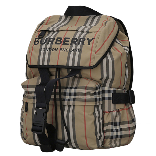BURBERRY(USED)윌핀 스몰 아이콘 스트라이프 백팩