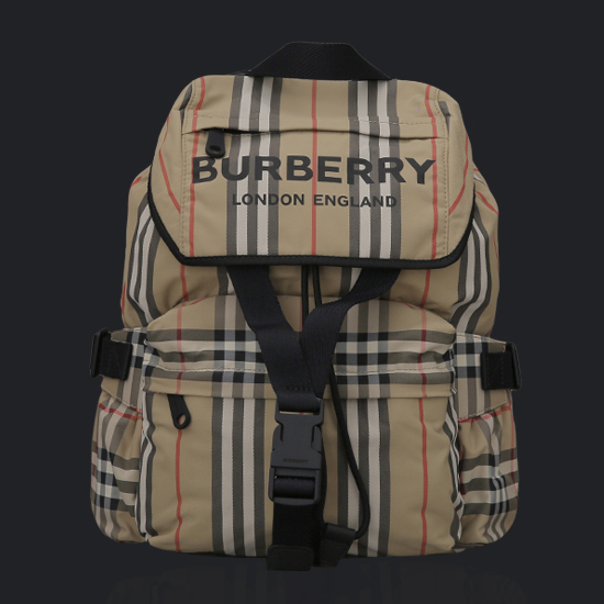 BURBERRY(USED)윌핀 스몰 아이콘 스트라이프 백팩