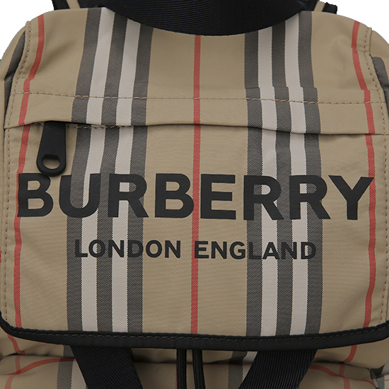 BURBERRY(USED)윌핀 스몰 아이콘 스트라이프 백팩