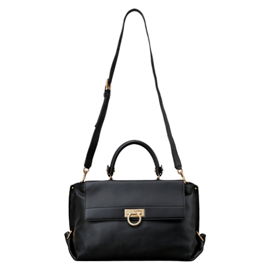 FERRAGAMO(USED)소피아 블랙 라지