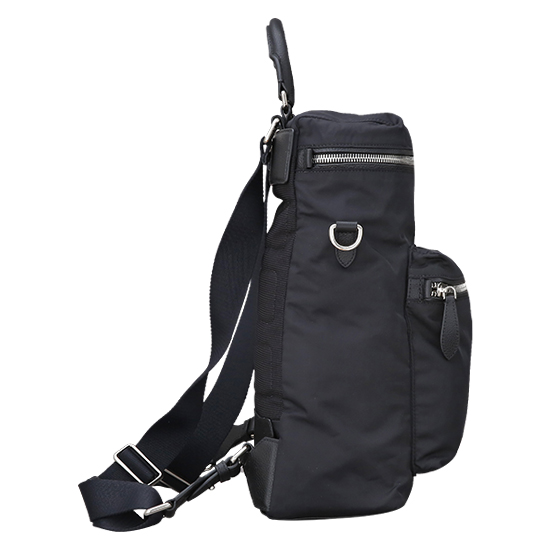 BURBERRY(USED)블랙 패브릭 백팩