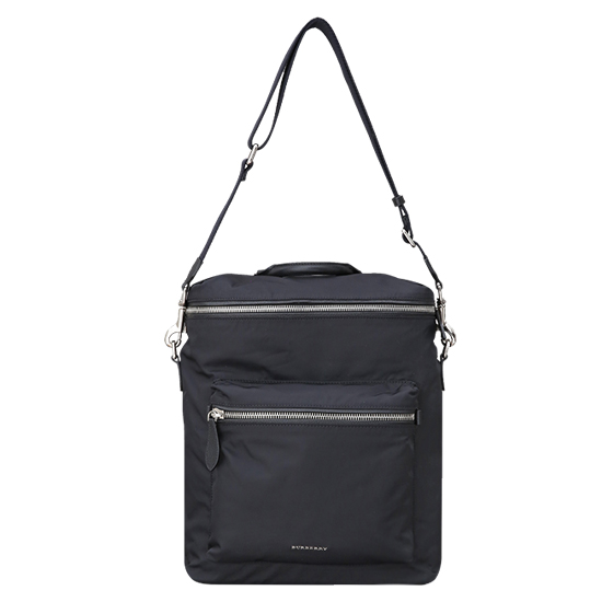 BURBERRY(USED)블랙 패브릭 백팩