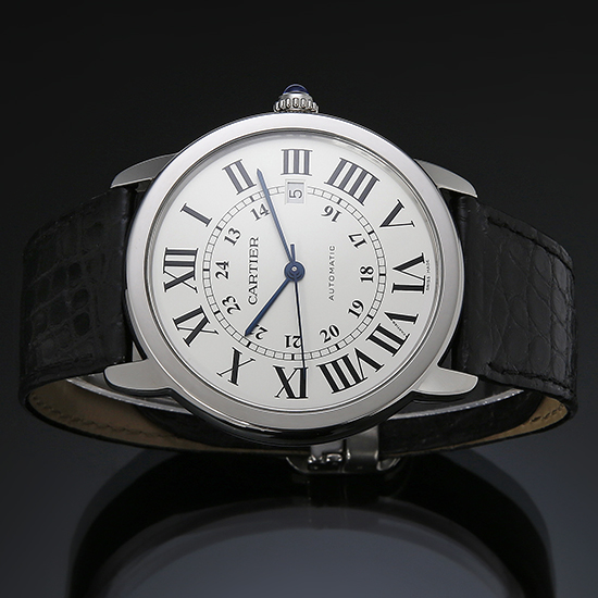 CARTIER(USED) 롱드솔로 스틸 오토 XL