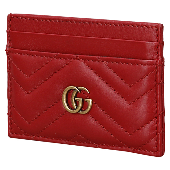 GUCCI(USED) 구찌 GG로고 마몽트 카드 지갑