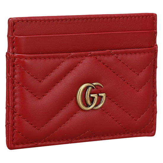 GUCCI(USED) 구찌 GG로고 마몽트 카드 지갑