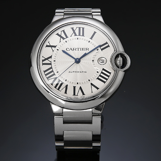 CARTIER(USED) 발롱블루 스틸 42 오토