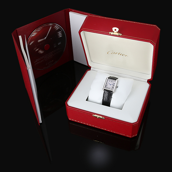 CARTIER(USED) 탱크솔로 스틸 스몰