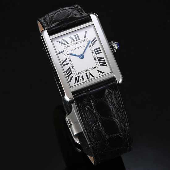 CARTIER(USED) 탱크솔로 스틸 스몰