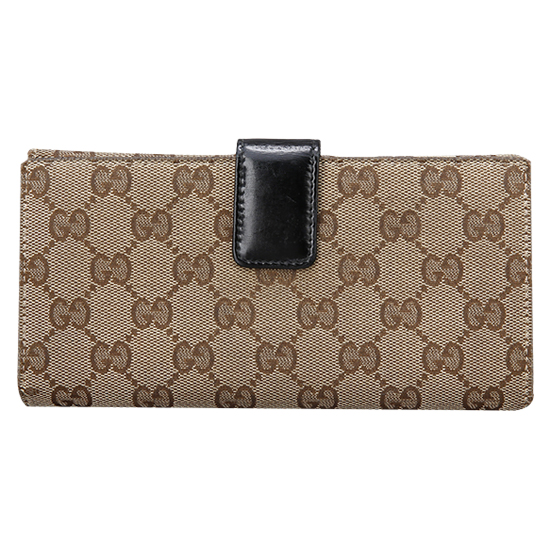 GUCCI(USED) 구찌 GG로고 패브릭 장지갑