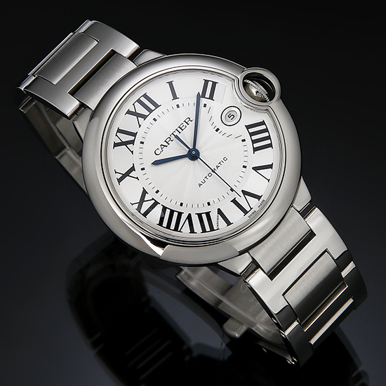 CARTIER(USED) 발롱블루 스틸 42