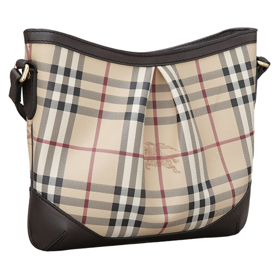 BURBERRY(USED)노바체크 PVC 숄더겸 크로스백