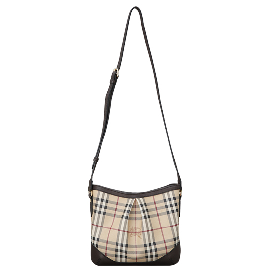 BURBERRY(USED)노바체크 PVC 숄더겸 크로스백