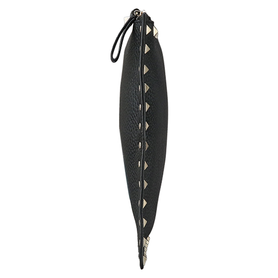 VALENTINO(USED)락스터드 블랙 클러치