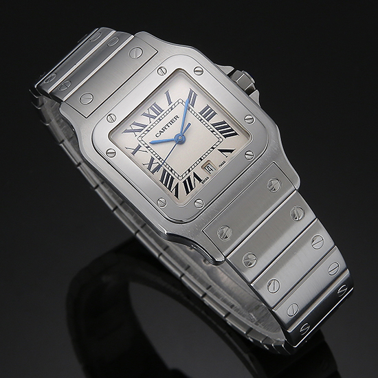 CARTIER(USED)산토스 갈베 스틸 라지
