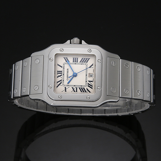 CARTIER(USED)산토스 갈베 스틸 라지