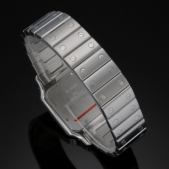 CARTIER(USED)산토스 갈베 스틸 라지