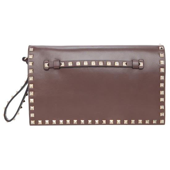VALENTINO(USED)락스터드 클러치
