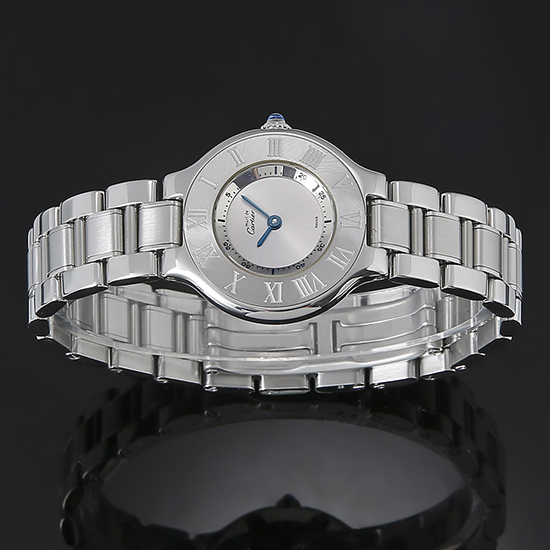 CARTIER(USED) 21C 스틸 스몰