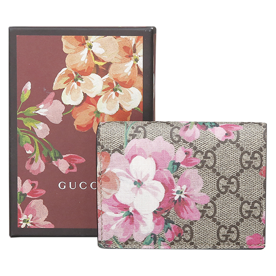 GUCCI(USED) 구찌 GG로고 PVC 수프림 반지갑