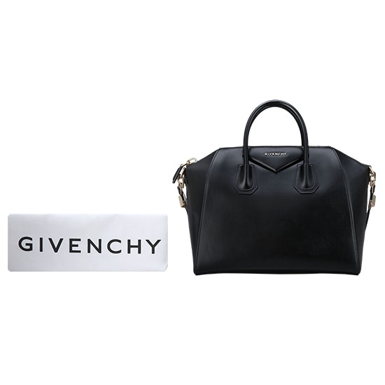 GIVENCHY(USED)안티고나 블랙 미듐 유광