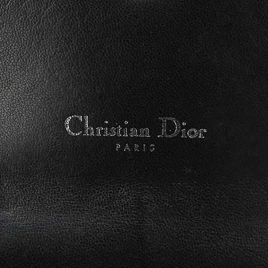CHRISTIAN DIOR(USED)디올라마 블랙 그레인 지갑