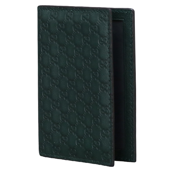 GUCCI(USED) 구찌 GG로고 씨마 그린 카드지갑