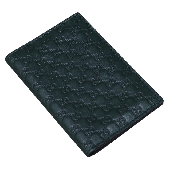 GUCCI(USED) 구찌 GG로고 씨마 그린 카드지갑
