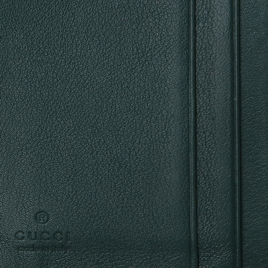 GUCCI(USED) 구찌 GG로고 씨마 그린 카드지갑